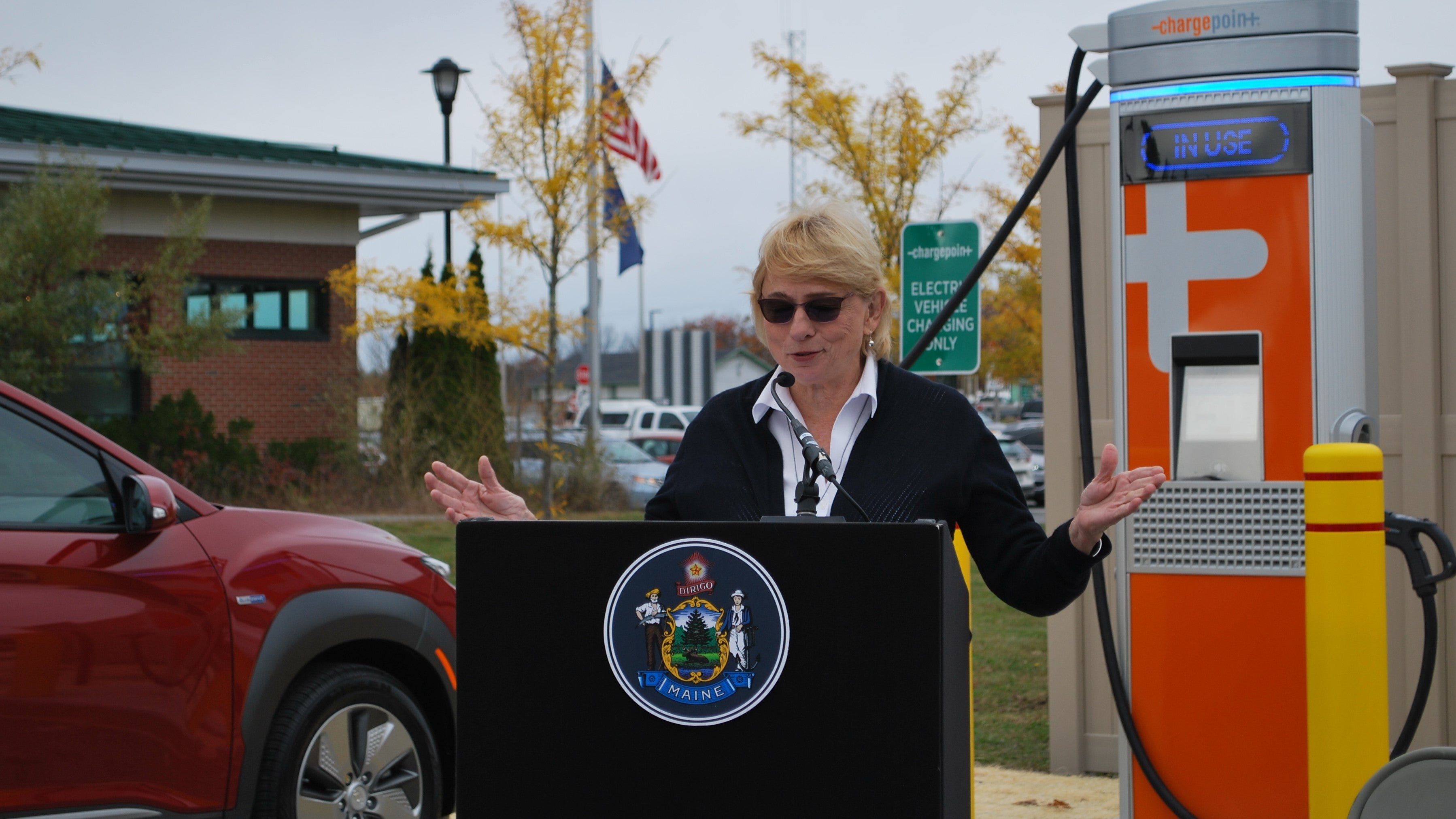 Expansion of state EV charging program to 23 Maine towns, cities